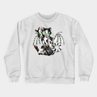 Chimera Cubs: Black Bicolor Crewneck Sweatshirt